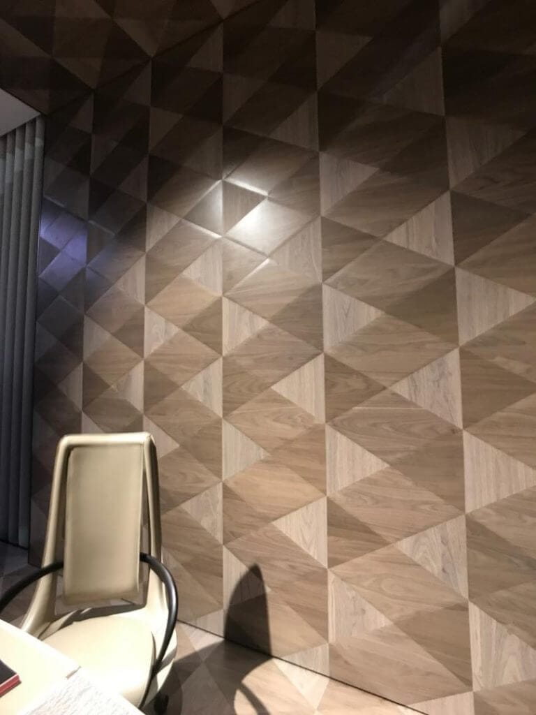 突き板の多彩なデザインパターン