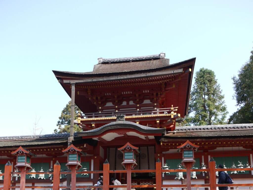 春日大社の本社の写真